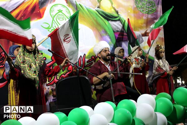 غدیر در قلب سملقان؛ هم‌صدایی هزاران عاشق در شب بیعت با ولایت