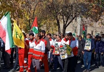 خروش مردم غیور استان چهارمحال و بختیاری در جمعه‌های خشم