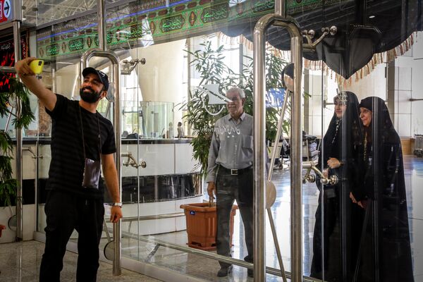 اعزام مسافران اربعینی از فرودگاه شهید بهشتی اصفهان به نجف اشرف