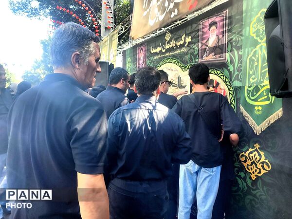 حضور پرشور مردم در اجتماع بزرگ جاماندگان اربعین 