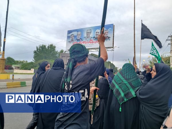 پیاده‌روی اربعین حسینی در ایزدشهر