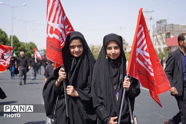 مراسم اربعین حسینی در شهرستان بیرجند