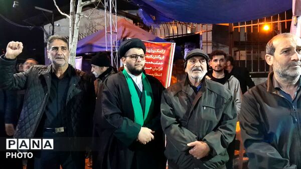 اجتماع مردمی حامیان انقلاب اسلامی در گلوگاه