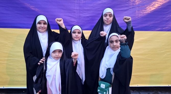 دخترانی از جنس آرمان‌های انقلاب اسلامی ایران