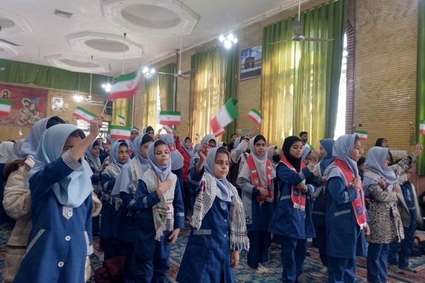 جشن باشکوهی به مناسبت ایام الله دهه  فجر در حسینیه شهر بار