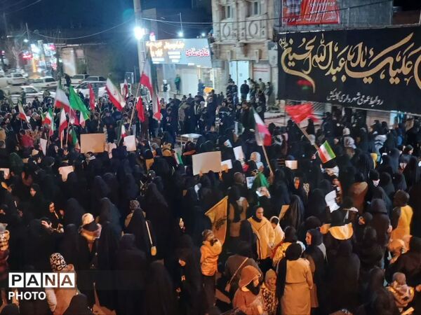 برپایی دسته عزاداری مردم گرگان