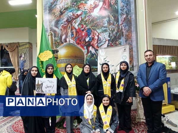 اردوی زیارتی کبوترانه تا قدس در مشهد مقدس