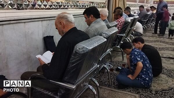 قرائت دعای عرفه در مهدیه نیشابور-۲