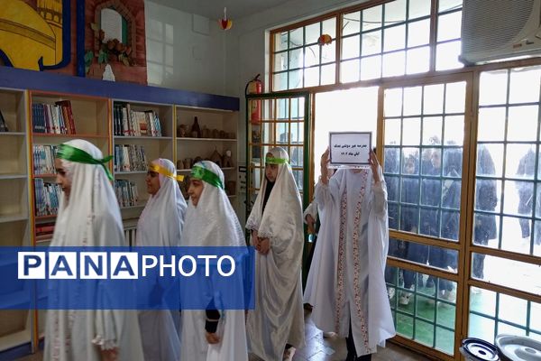 بازدید دانش‌آموزان از کانون پرورش فکری کودکان و نوجوانان