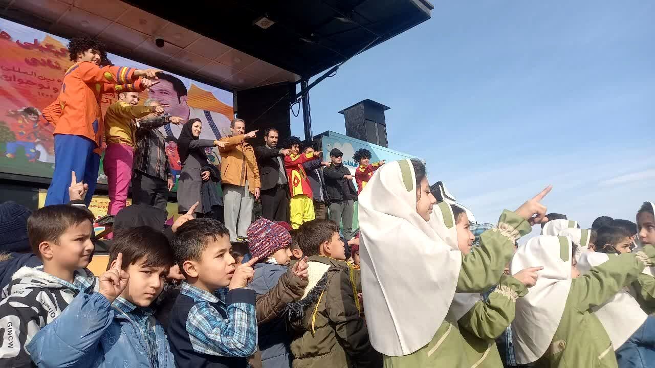 جشنواره تئاتر کودک و نوجوان در مدارس منطقه جوکار 