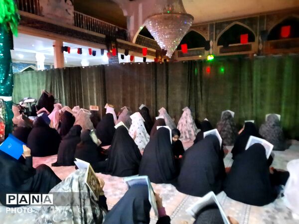 مراسم سومین شب قدر در روستای مزده خلیل آباد 