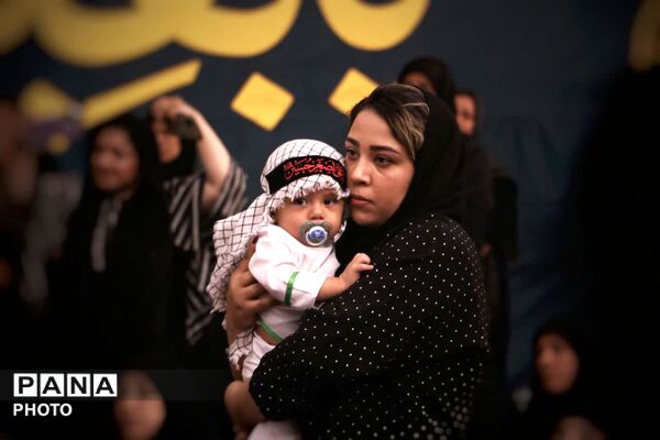 موجِ ارادت مادران گرگانی به کوچک‌ترین سرباز کربلا