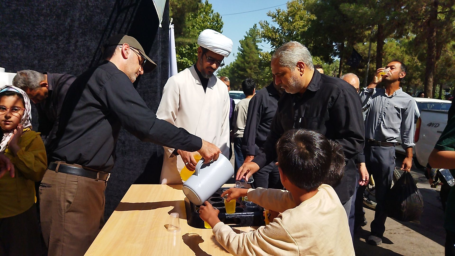 گذری بر موکب دانشگاه فرهنگیان  در پیاده روی جاماندگان اربعین حسینی نیشابور‌ 