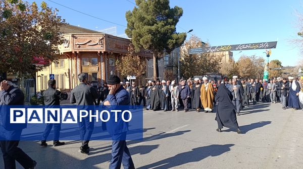 مراسم عزاداری شهادت حضرت فاطمه زهرا (س) در شهرستان نیشابور 