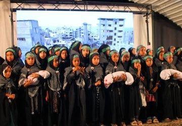 سوگواره ای برای حضرت رقیه(س) و کودکان غزه در رودان