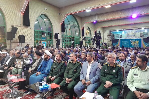 اجلاسیه شهدای دانش‌آموزی استان تهران در حسینه ثارالله شهرستان ورامین