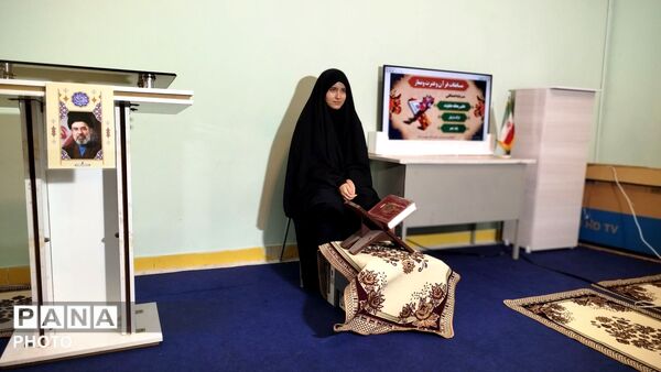 مسابقات قرآنی مرحله استانی در آموزشگاه شهید بهشتی