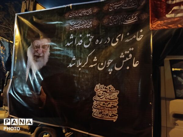 تجمع باشکوه مردمی  برای خونخواهی رهبر شهید در شهرستان بهار