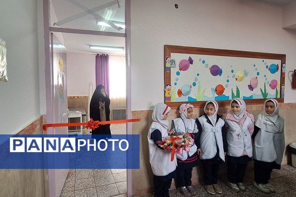 افتتاح اتاق بهداشت دبستان حنانه ناحیه دو شهرری به مناسبت دهه فجر 