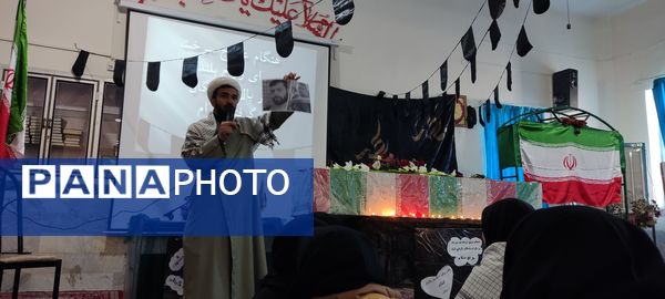 مراسم وداع با شهید گمنام در دبیرستان شهید هاشمی نژاد نیشابور