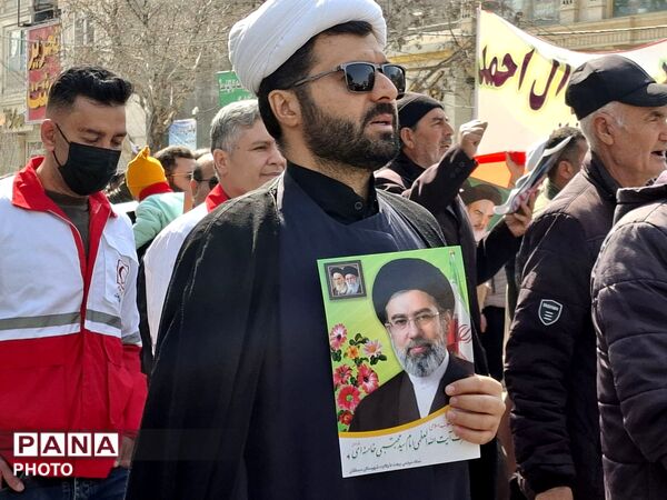 حضور مقتدر مردم آشخانه در راهپیمایی روز قدس