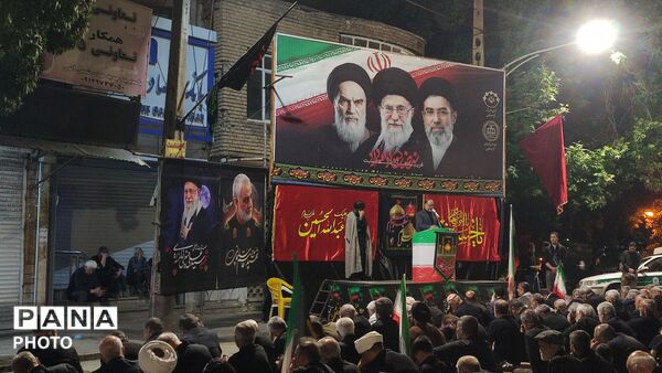 حضور پرشور  نوجوانان در مراسم سوگواره احلی من العسل 