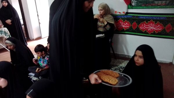 برپایی هیات جاماندگان از پیاده‌‌روی اربعین در شهر آشخانه 