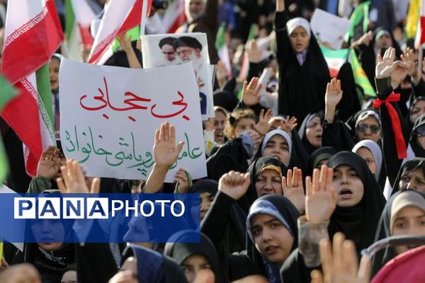 حمایت مردم مشهد از طرح حجاب و عفاف «نور»