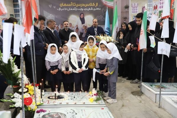معلم شهیده ندا امینی‌آذر ادامه‌دهنده مسیر ایثار و مقاومت پدر آزاده خود بود