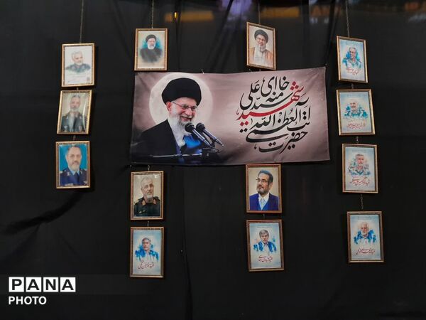 اجتماع پرشور مردم گالیکش در  شب سی‌ام