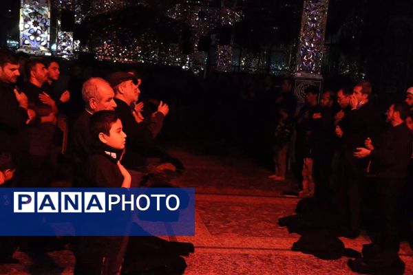 برگزاری مراسم شام غریبان شهادت حضرت زهرا (س) در امامزاده عباس بن موسی بجنورد 