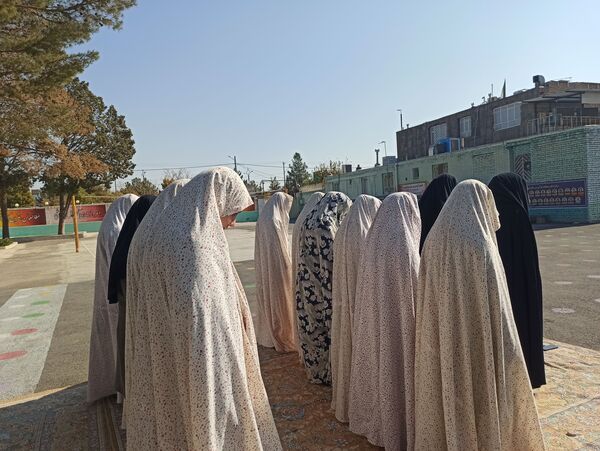 برگزاری نماز باران در شهرستان کاشمر