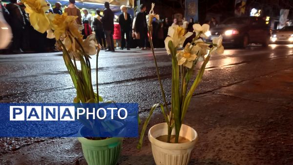 شور و شوق مهدوی در خیابان‌های مراغه