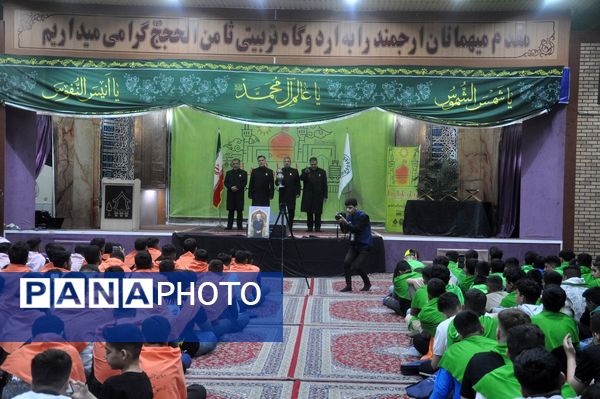 افتتاحیه سومین دوره زیارت اولی‌های پسر در مشهد