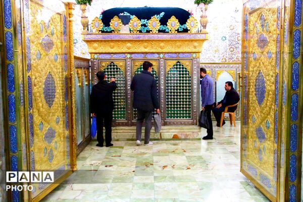 وداع با با ماه مهمانی خدا در امامزاده سید جعفر محمد یزد 