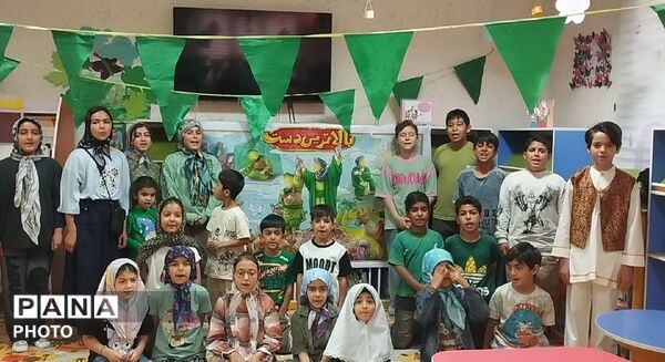 روایت بالاترین دست توسط کودکان ساوجبلاغ 
