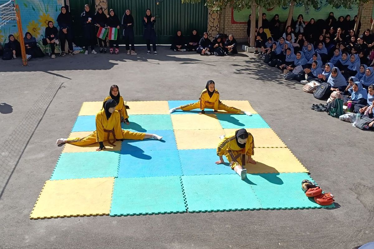 شور و نشاط ورزشی در تمام مدارس شهرستان قدس