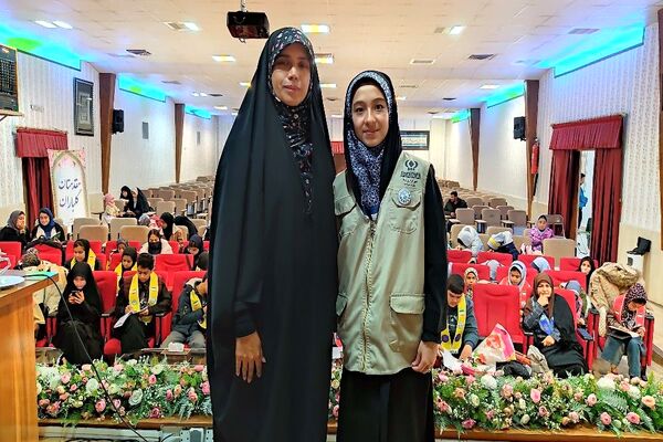 کلاس آموزشی خبرنگاری در کانون مهر تابان نیشابور