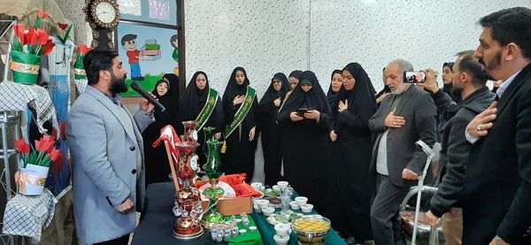 طرح‌ملی‌لاله‌های‌روشن و یادواره شهدای دانش آموز در مدرسه هیات امنایی فرهنگ و  مدرسه شهید رجایی شهرستان قدس