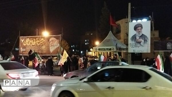 آخرین رژه ماشینی سال ۱۴۰۴ در خیابان بلوار فضل نیشابور
