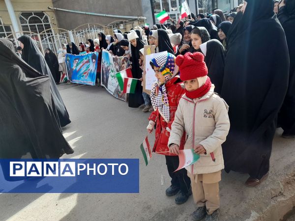 حضور پرشور مردم نسر در یوم‌الله ۲۲ بهمن؛ تجدید میثاق با آرمان‌های انقلاب