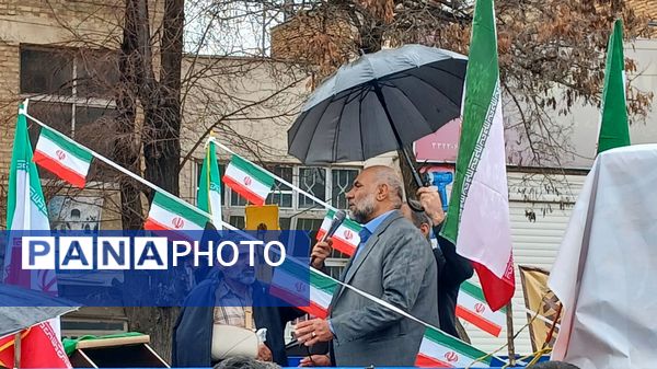 راهپیمایی ۲۲ بهمن در شهرستان فارسان