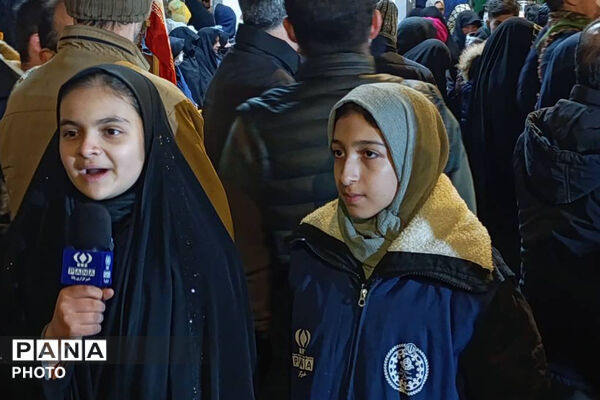 موکبی از جنس دانش‌آموز خبرنگاران پانا شهرستان بجنورد 