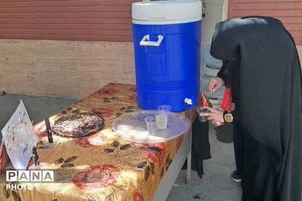  مراسم هفتم امام شهید ایران در دبیرستان تزکیه شهرری