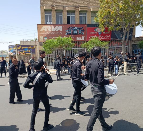سوگ عاشورا در تربت حیدریه 