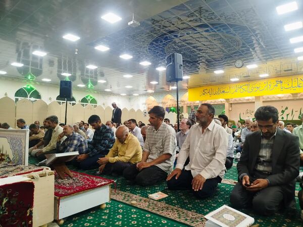 مراسم توسل و استغاثه به امام عصر (عجل) در کاشمر