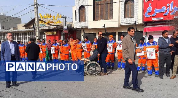 چهل‌وهفتین سالگرد پیروزی انقلاب در کازرون