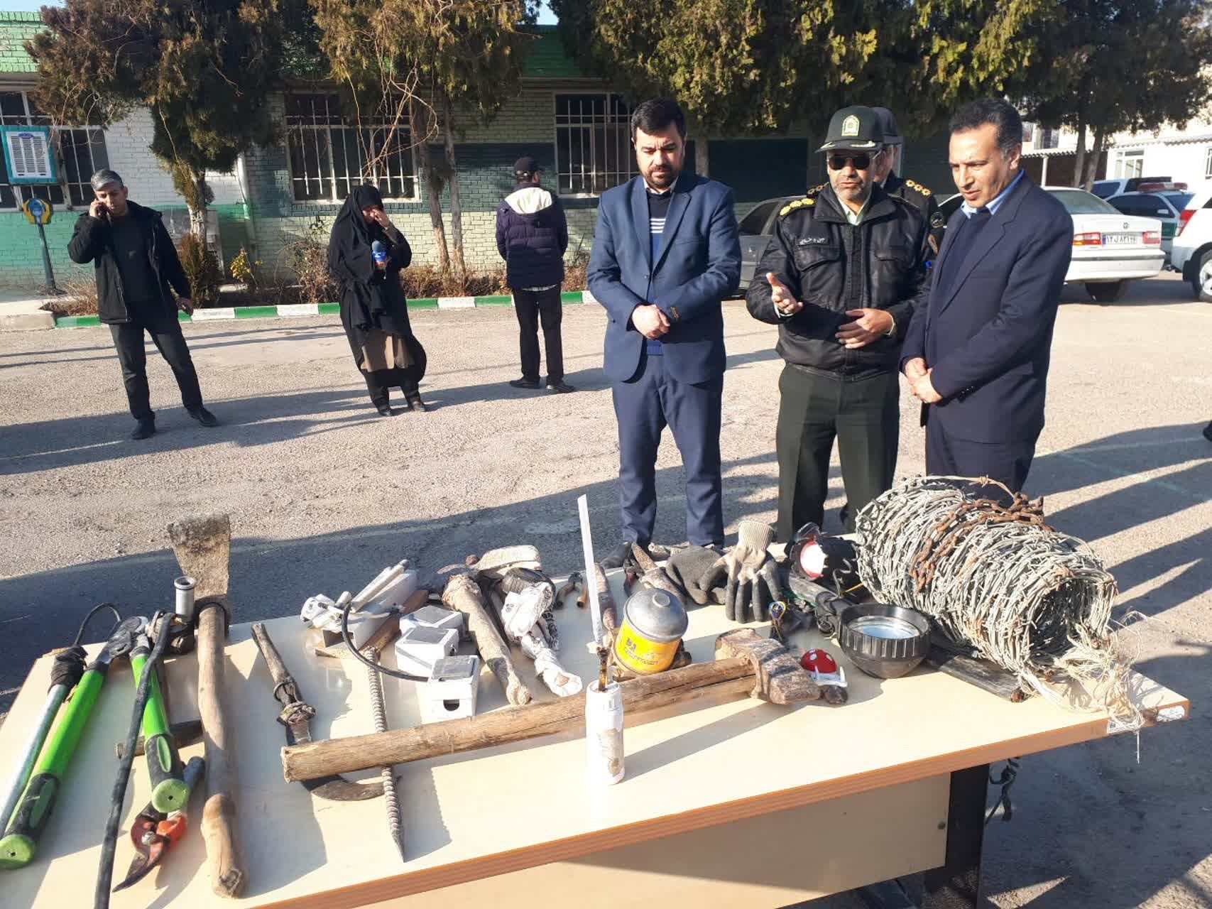 دستگیری ۵ نفر سارق اماکن خصوصی، دولتی و خودرو