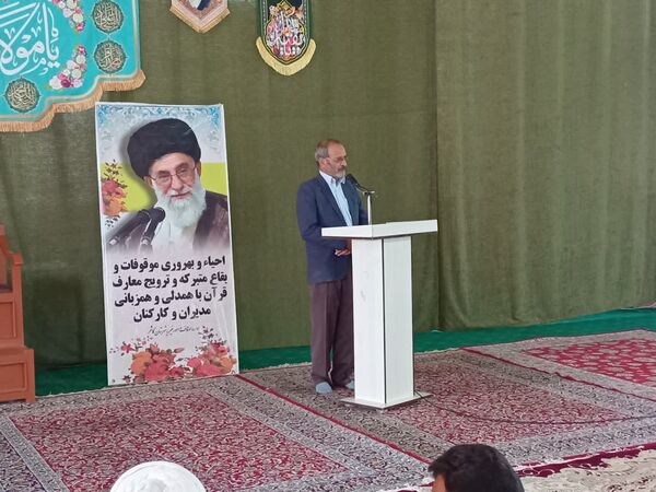 بازدید معاون فرهنگی اداره‌کل اوقاف و امورخیریه خراسان رضوی از آستان مقدس امامزاده سیدمحمد(ع) کاشمر