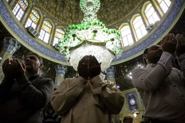 نماز عید سعید قربان در مسجد جمکران